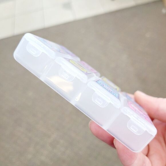 Brand New Japan Sanrio Hello Kitty & Characters 8 Slots Pills Case - Picture 6 of 12